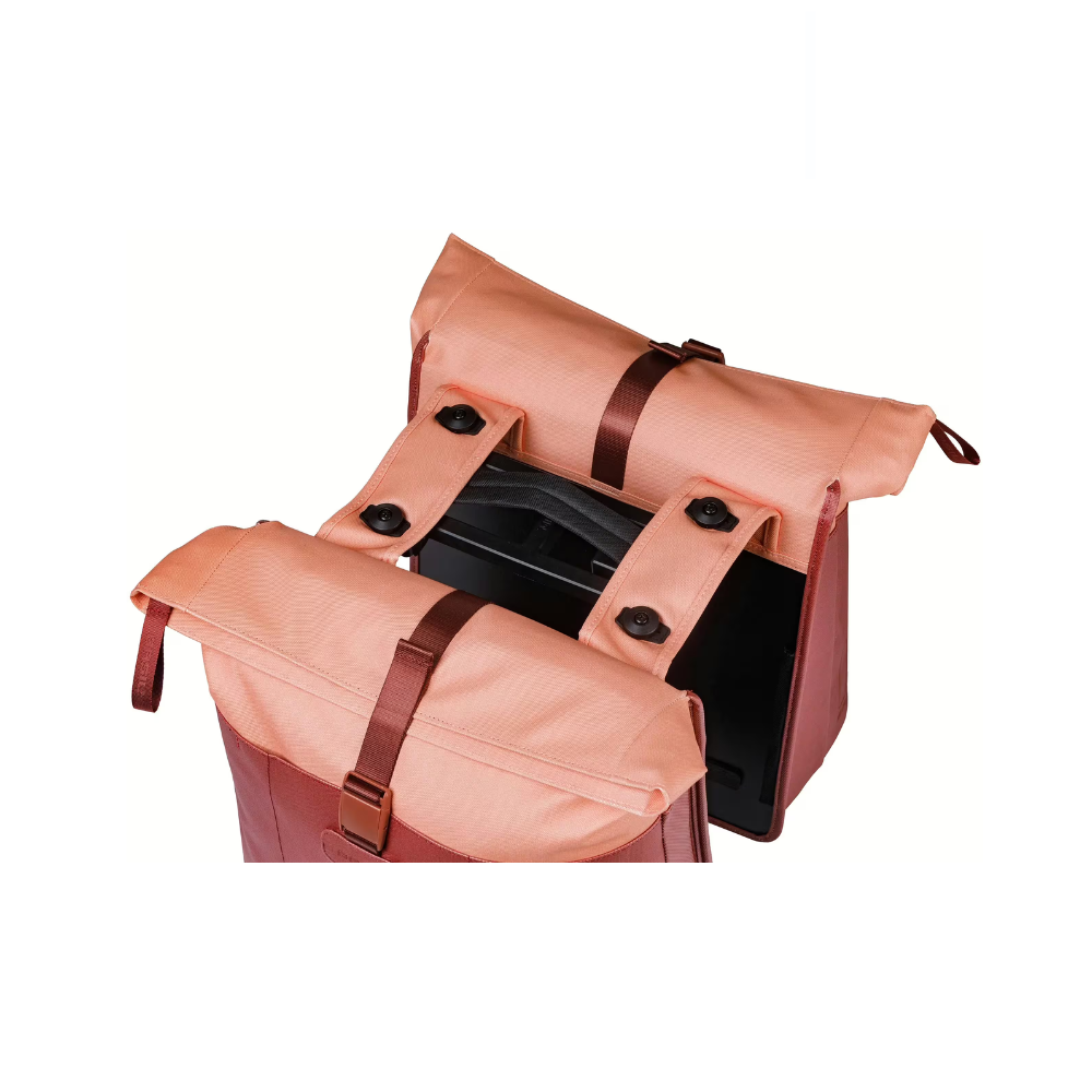 BASIL Doppeltasche "Vive MIK 2.0" - bordeaux / pink