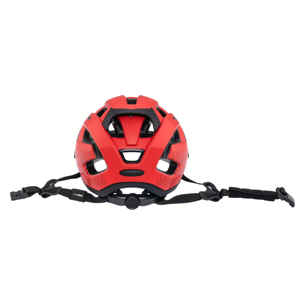 CONTEC Helm "Katla" - intense red / black velvet ! X-MAS DEAL !