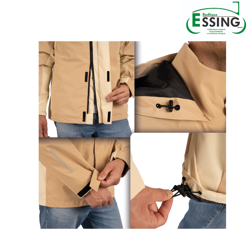 Valkental 3in1 Smart Jacket für Herren - Beige