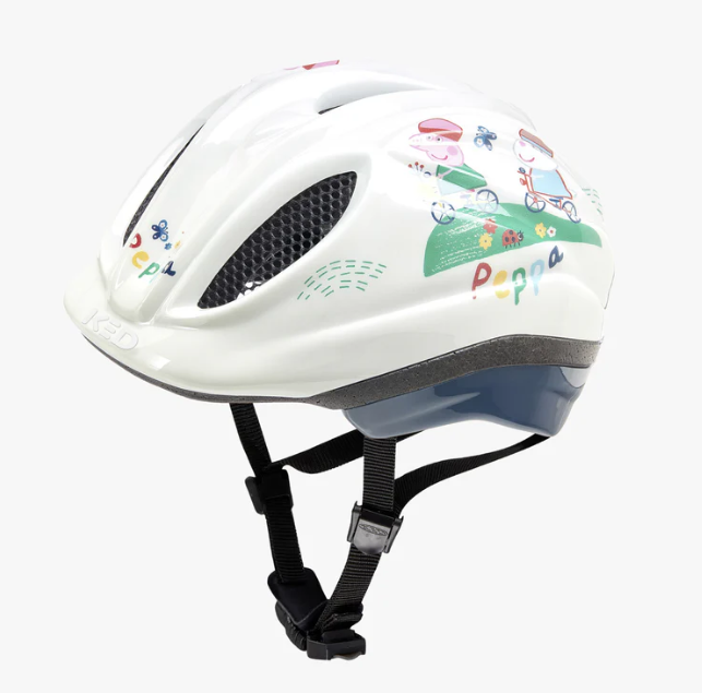 KED Kinderhelm "Peppa Pig" weiß