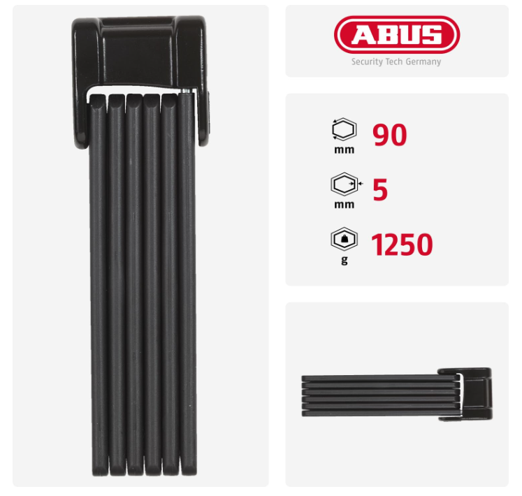 Abus BORDO™ Classic 5900/90 black