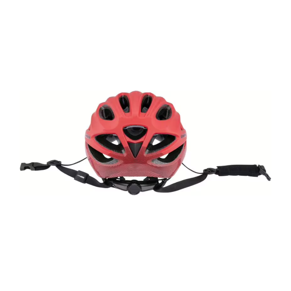 CONTEC Helm "Laska" - intense red / black velvet ! X-MAS DEAL !