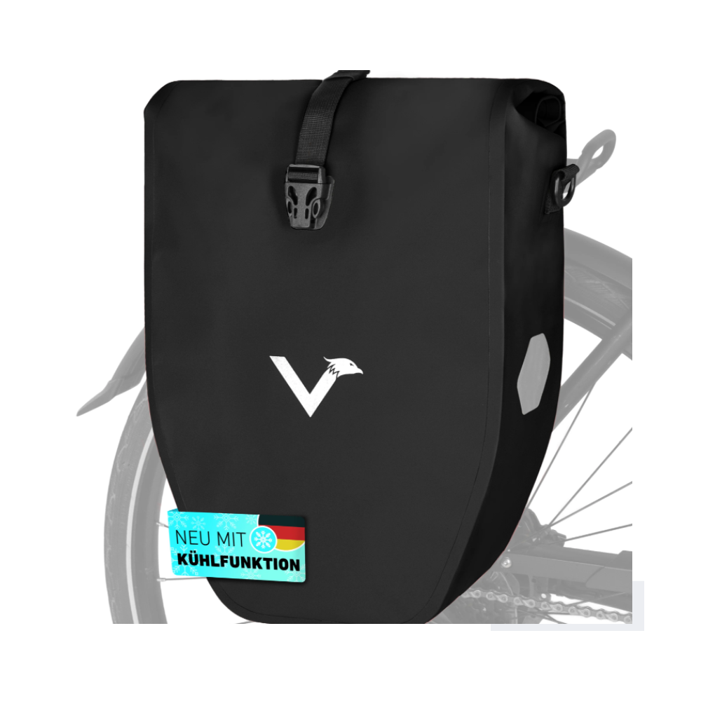 Valkental Bike Bag - Gepäckträgertasche mit Kühlfunktion