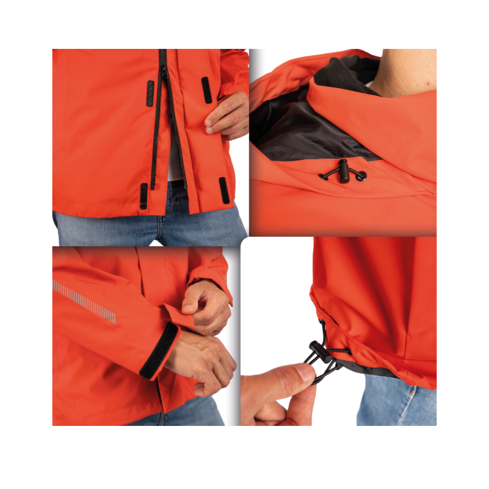 Valkental 3in1 Smart Jacket für Herren - Rot ! X-MAS DEAL !