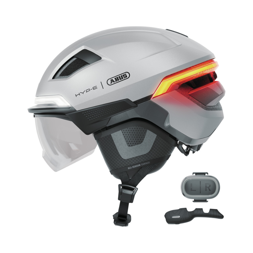 ABUS HYP-E BL.ACE - gleam silver