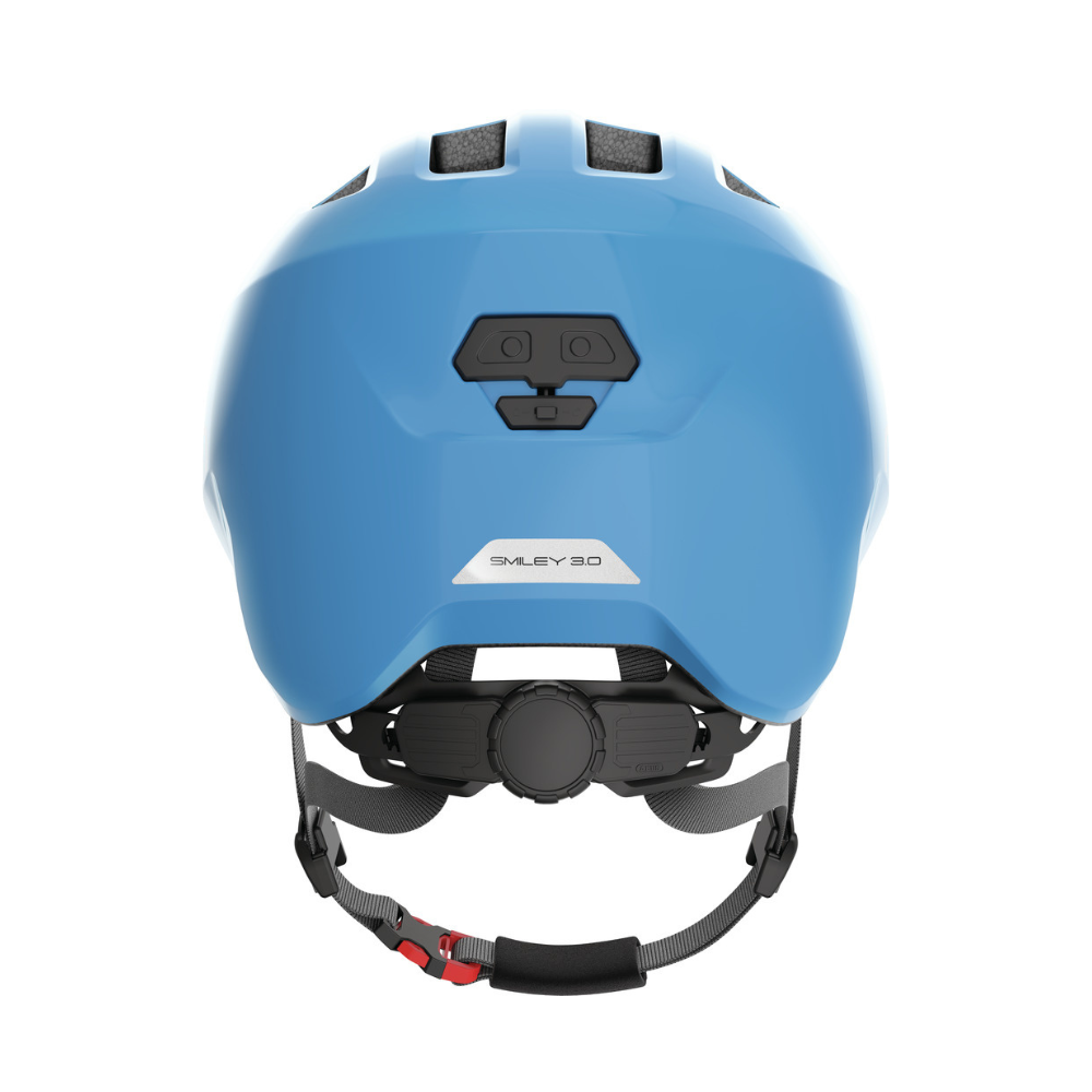 ABUS Kinderhelm Smiley 3.0 - shiny blue ! X-MAS DEAL !