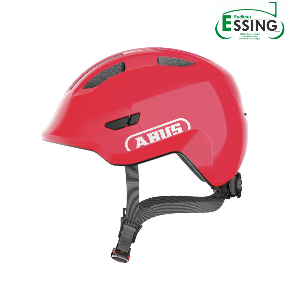 ABUS Kinderhelm Smiley 3.0 - shiney red