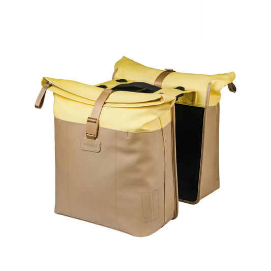 BASIL Doppeltasche "Vive MIK 2.0" - sandfarben / gelb