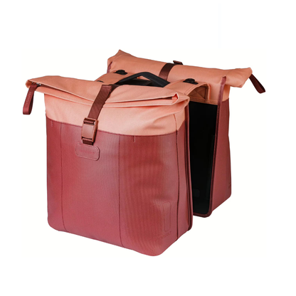 BASIL Doppeltasche "Vive MIK 2.0" - bordeaux / pink