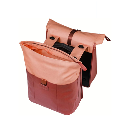 BASIL Doppeltasche "Vive MIK 2.0" - bordeaux / pink