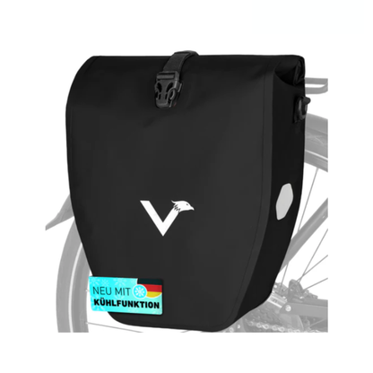 Valkental Bike Bag - Gepäckträgertasche mit Kühlfunktion - vers. Größen
