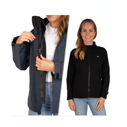 Valkental 3in1 Smart Jacket für Damen - Navy Blue