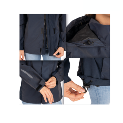 Valkental 3in1 Smart Jacket für Damen - Navy Blue