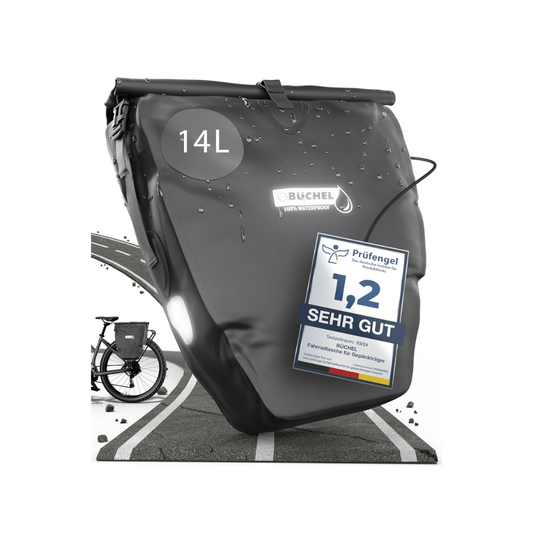 Büchel Gepäckträgertasche, einzeln - vers. Farben