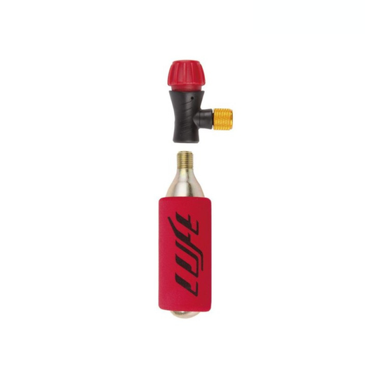 CO2 Fahrradpumpe mit KartuscheC