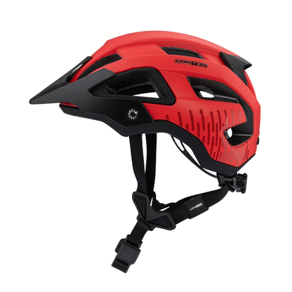 CONTEC Helm "Katla" - intense red / black velvet ! X-MAS DEAL !