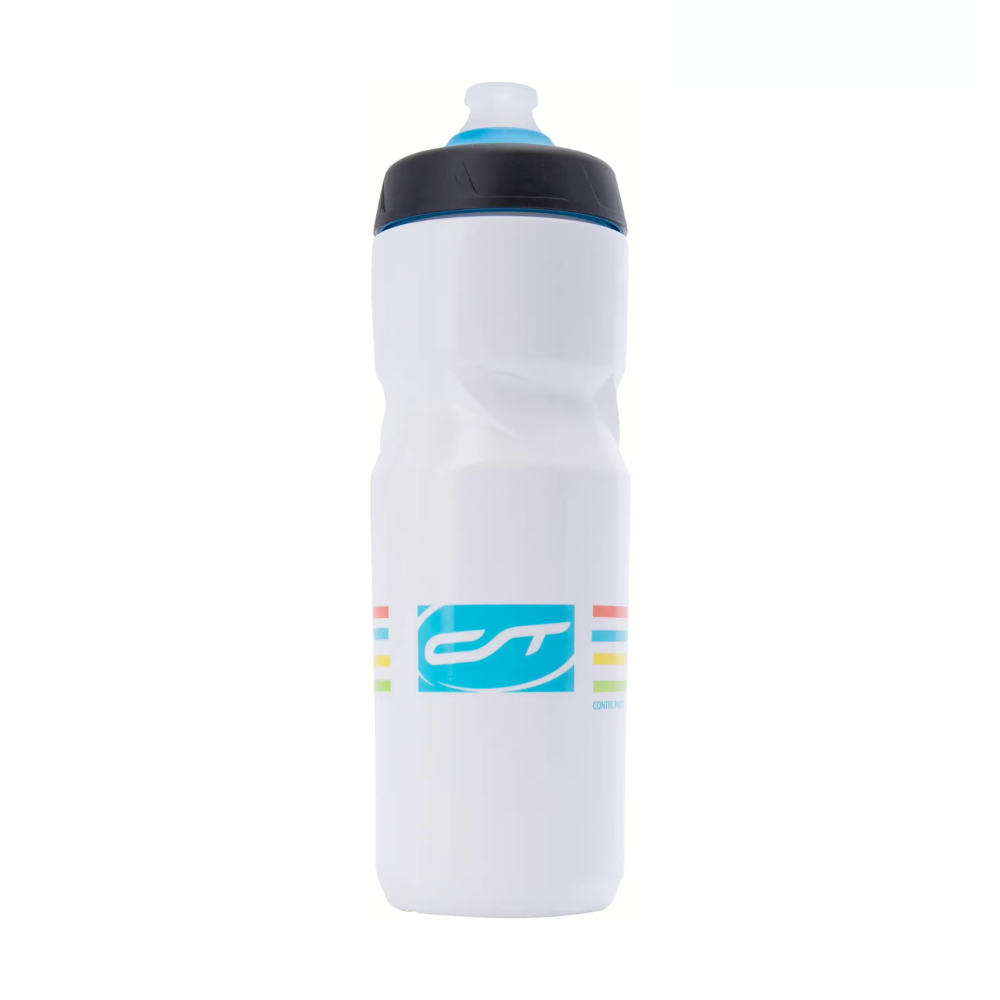 CONTEC Trinkflasche Rivers L, 800ml, weiß stripes