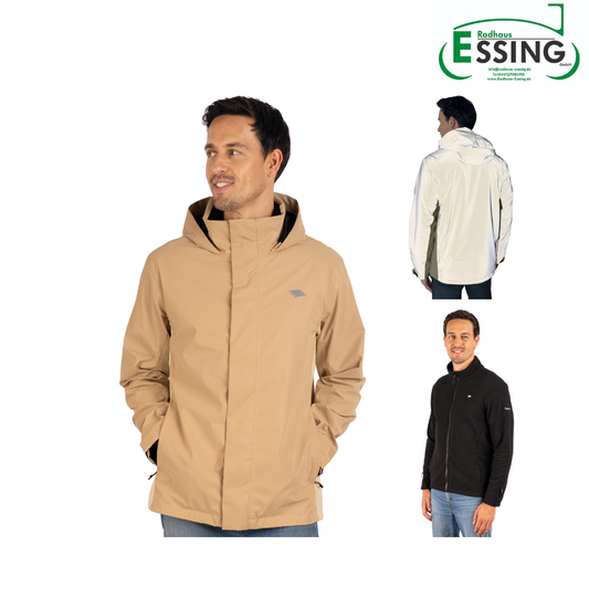 Valkental 3in1 Smart Jacket für Herren - Beige