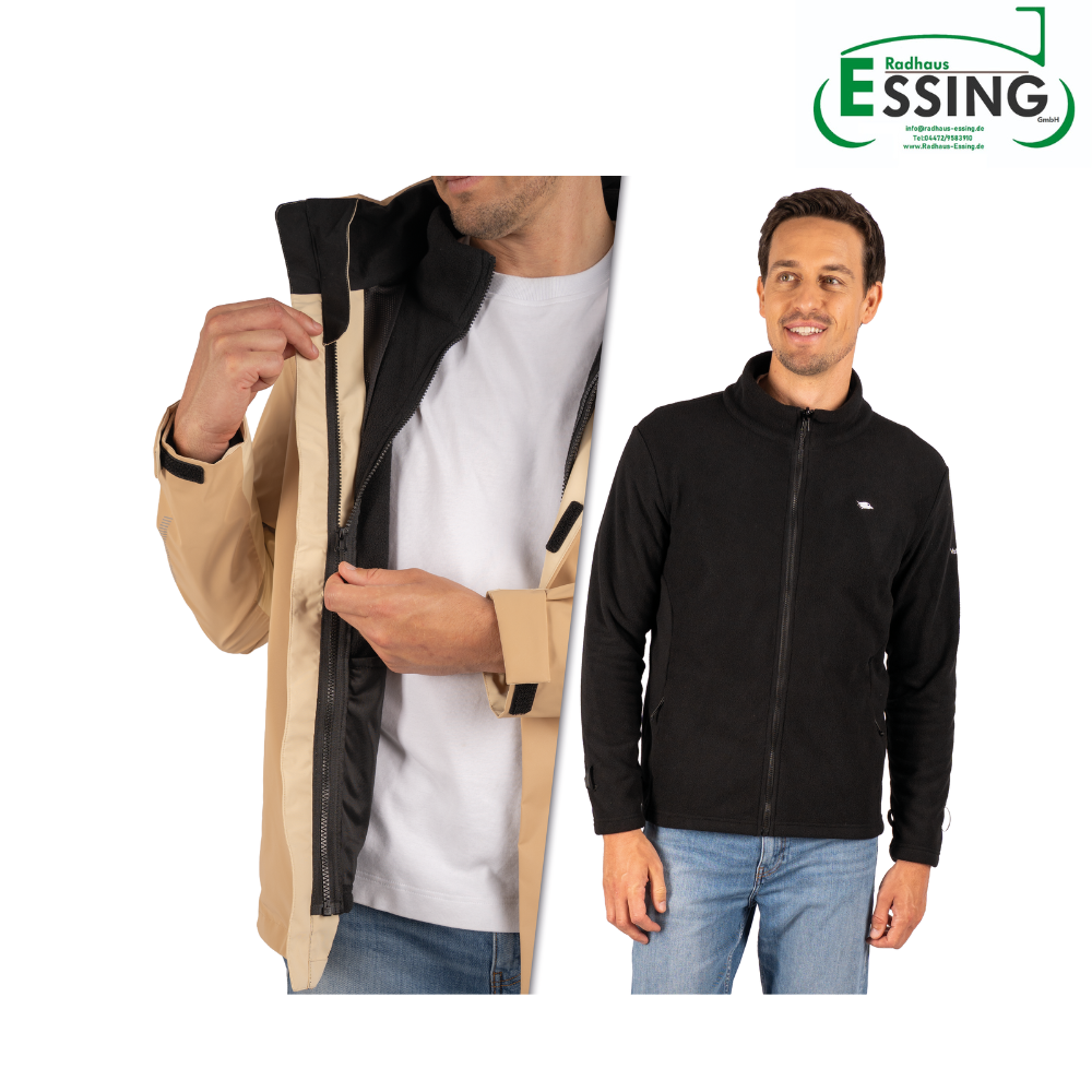 Valkental 3in1 Smart Jacket für Herren - Beige