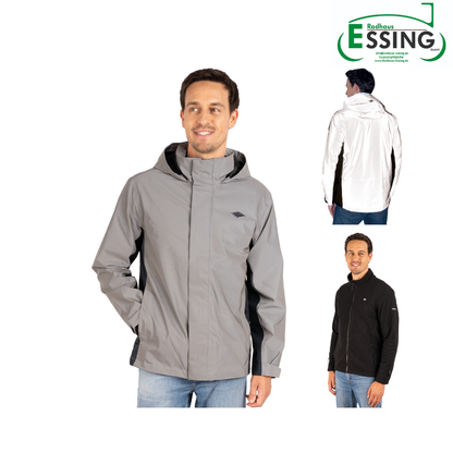 Valkental 3in1 Smart Jacket für Herren - Grau