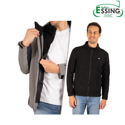 Valkental 3in1 Smart Jacket für Herren - Grau