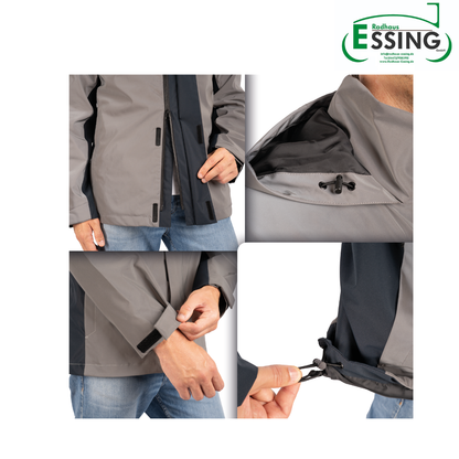 Valkental 3in1 Smart Jacket für Herren - Grau