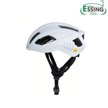 CONTEC Helm "Nyon MIPS" - polar white / black velvet