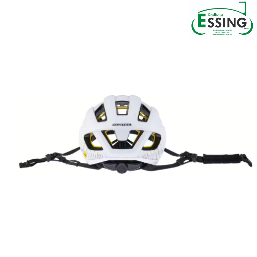 CONTEC Helm "Nyon MIPS" - polar white / black velvet