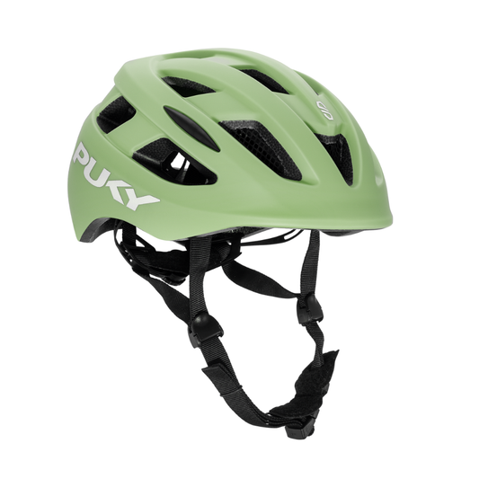 PUKY Helm - retro grün