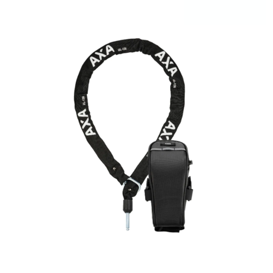 AXA Einsteckkette "ULC 130/5,5" mit Satteltasche