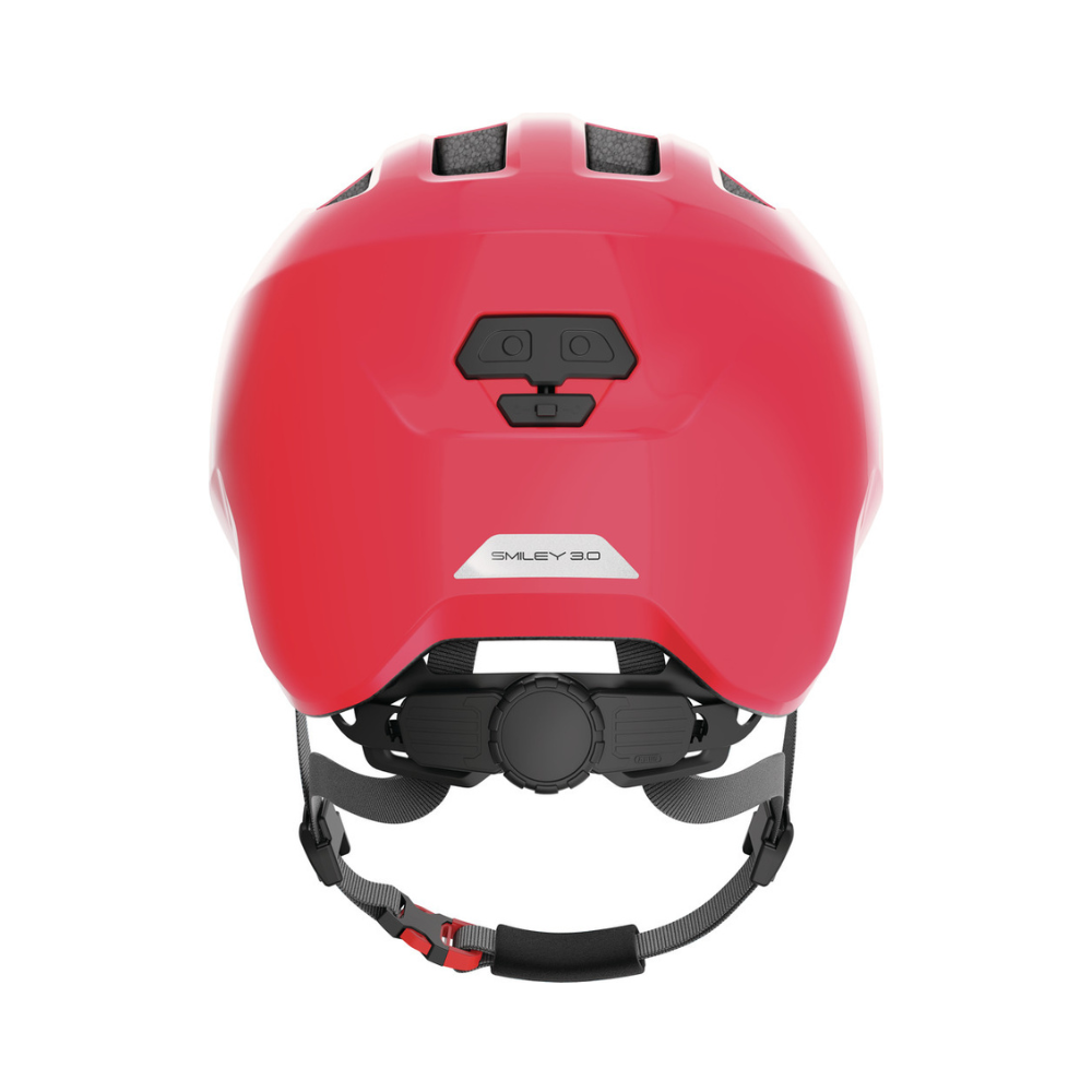 ABUS Kinderhelm Smiley 3.0 - shiney red ! X-MAS DEAL !