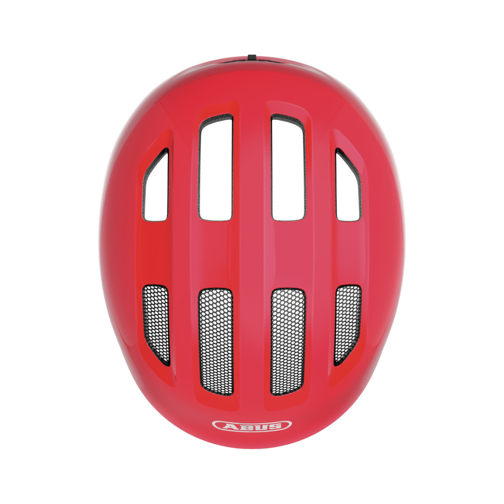ABUS Kinderhelm Smiley 3.0 - shiney red ! X-MAS DEAL !