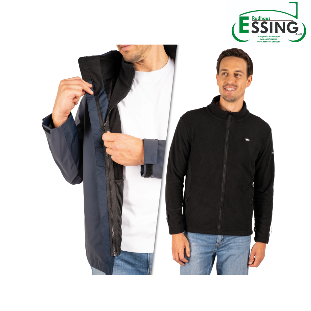 Valkental 3in1 Smart Jacket für Herren - Navy Blue