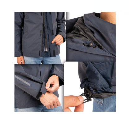 Valkental 3in1 Smart Jacket für Herren - Navy Blue