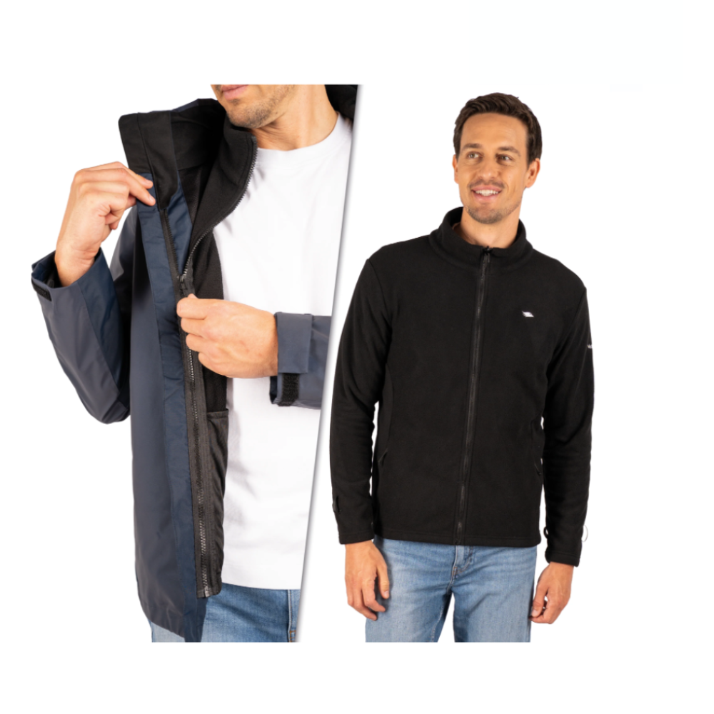 Valkental 3in1 Smart Jacket für Herren - Navy Blue