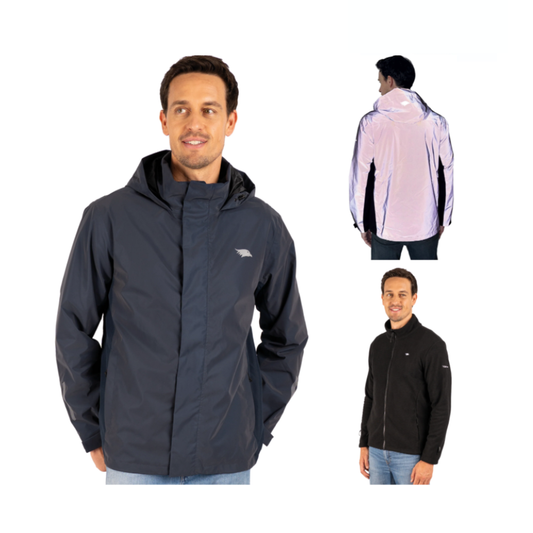 Valkental 3in1 Smart Jacket für Herren - Navy Blue