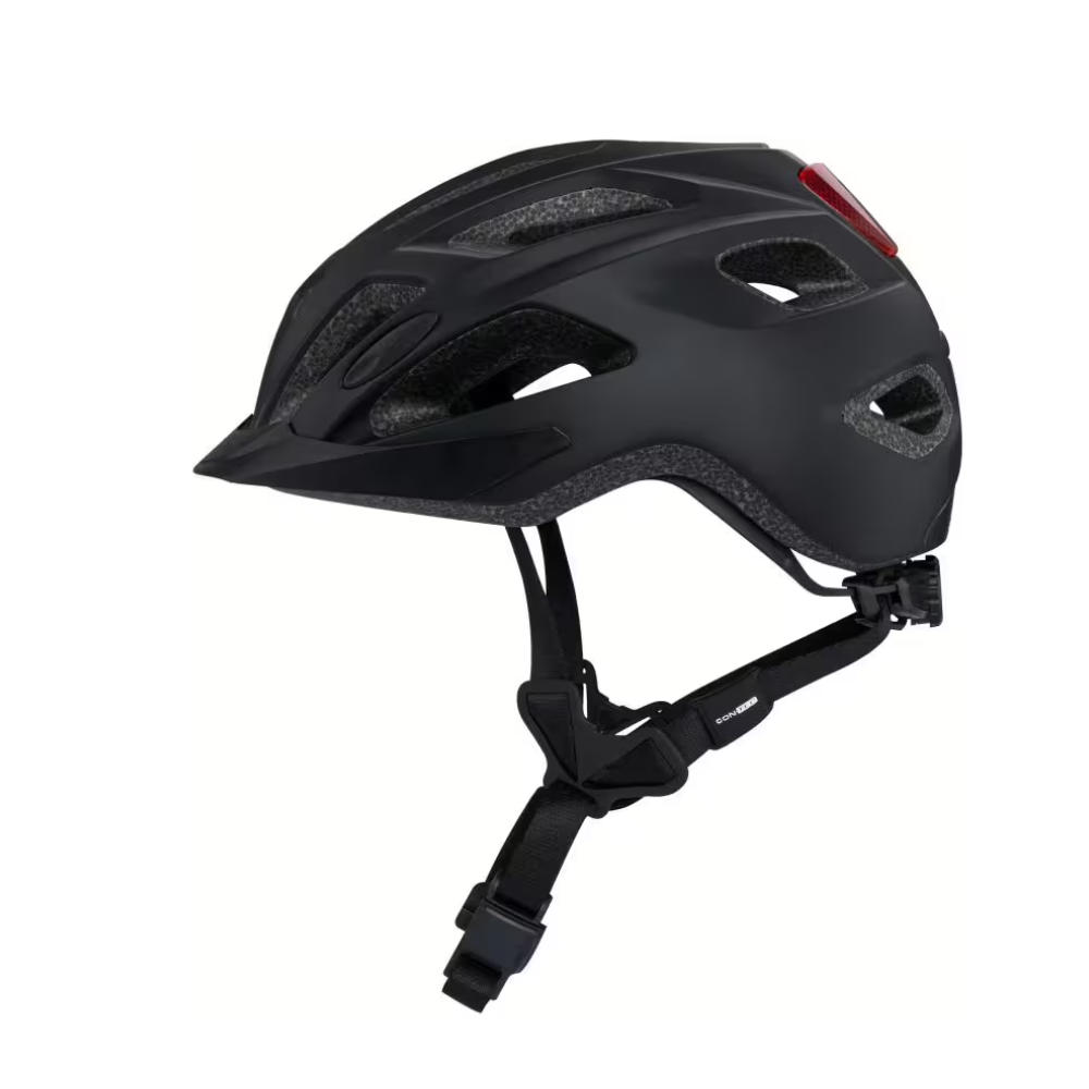 CONTEC Helm "Abbey" - matt black / brown ! X-MAS DEAL !