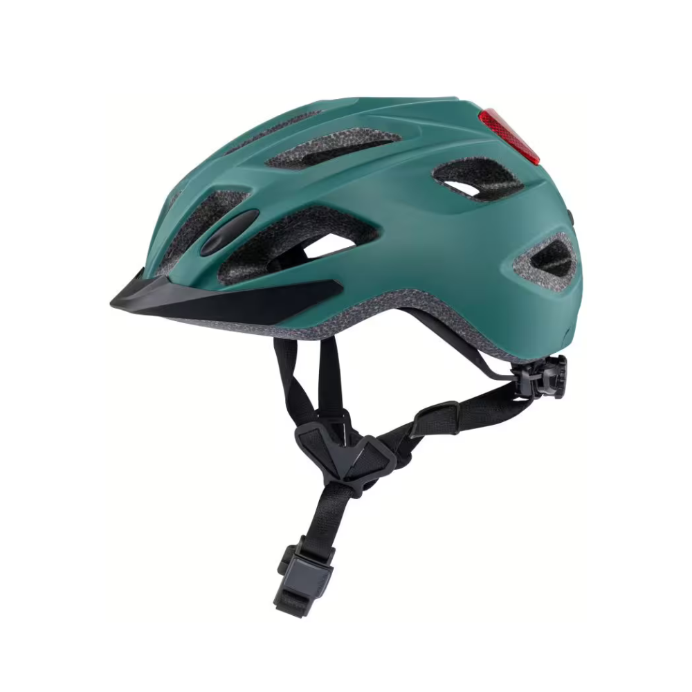 CONTEC Helm Abbey - matt deep forest green / velvet black ! X-MAS DEAL !
