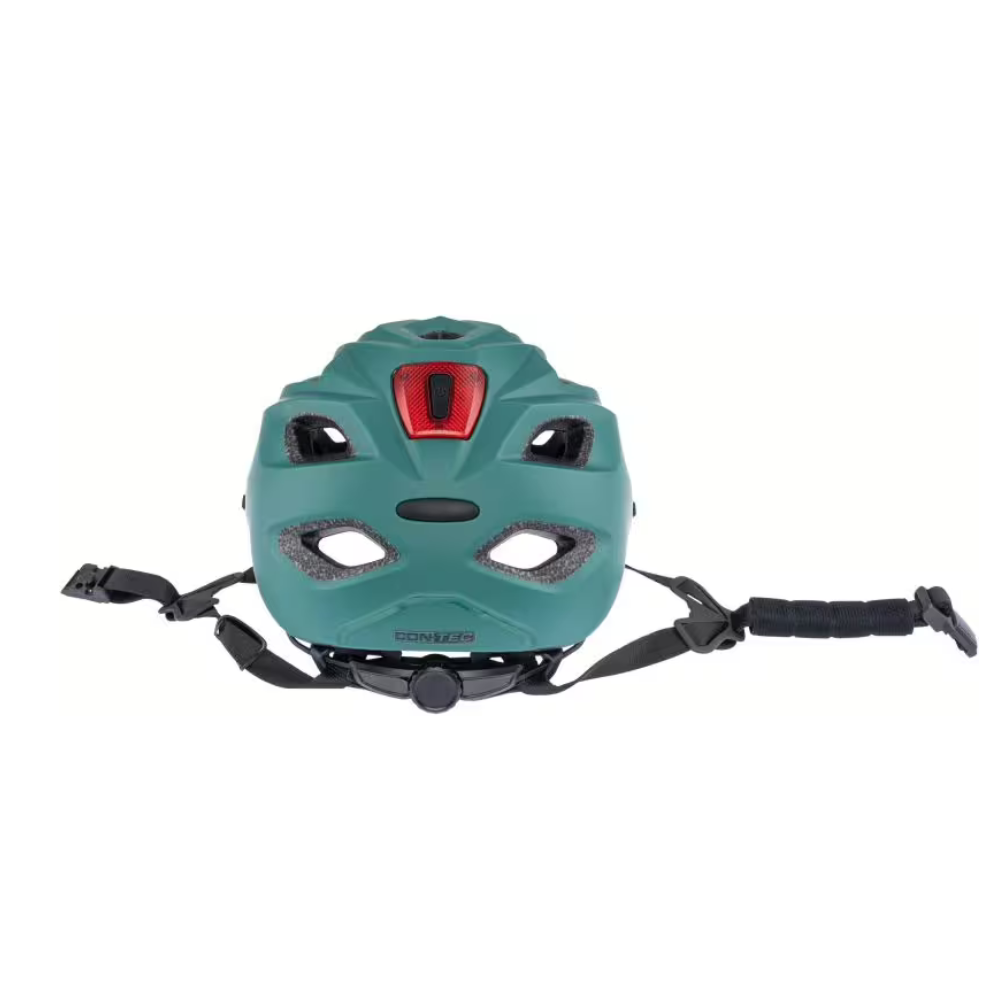 CONTEC Helm Abbey - matt deep forest green / velvet black ! X-MAS DEAL !