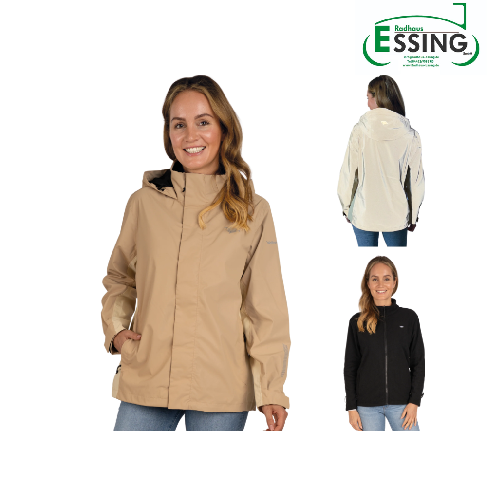Valkental 3in1 Smart Jacket für Frauen - Beige
