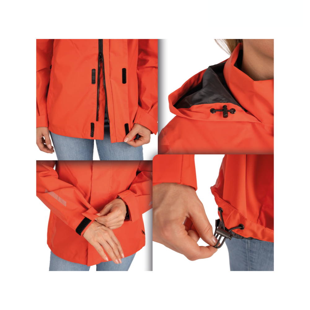 Valkental 3in1 Smart Jacket für Damen - Rot