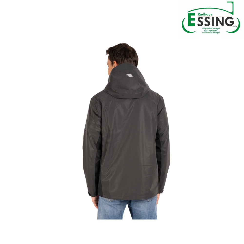 Valkental 3in1 Smart Jacket für Herren - Schwarz