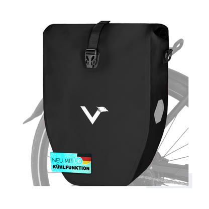 Valkental Bike Bag - Gepäckträgertasche mit Kühlfunktion - vers. Größen