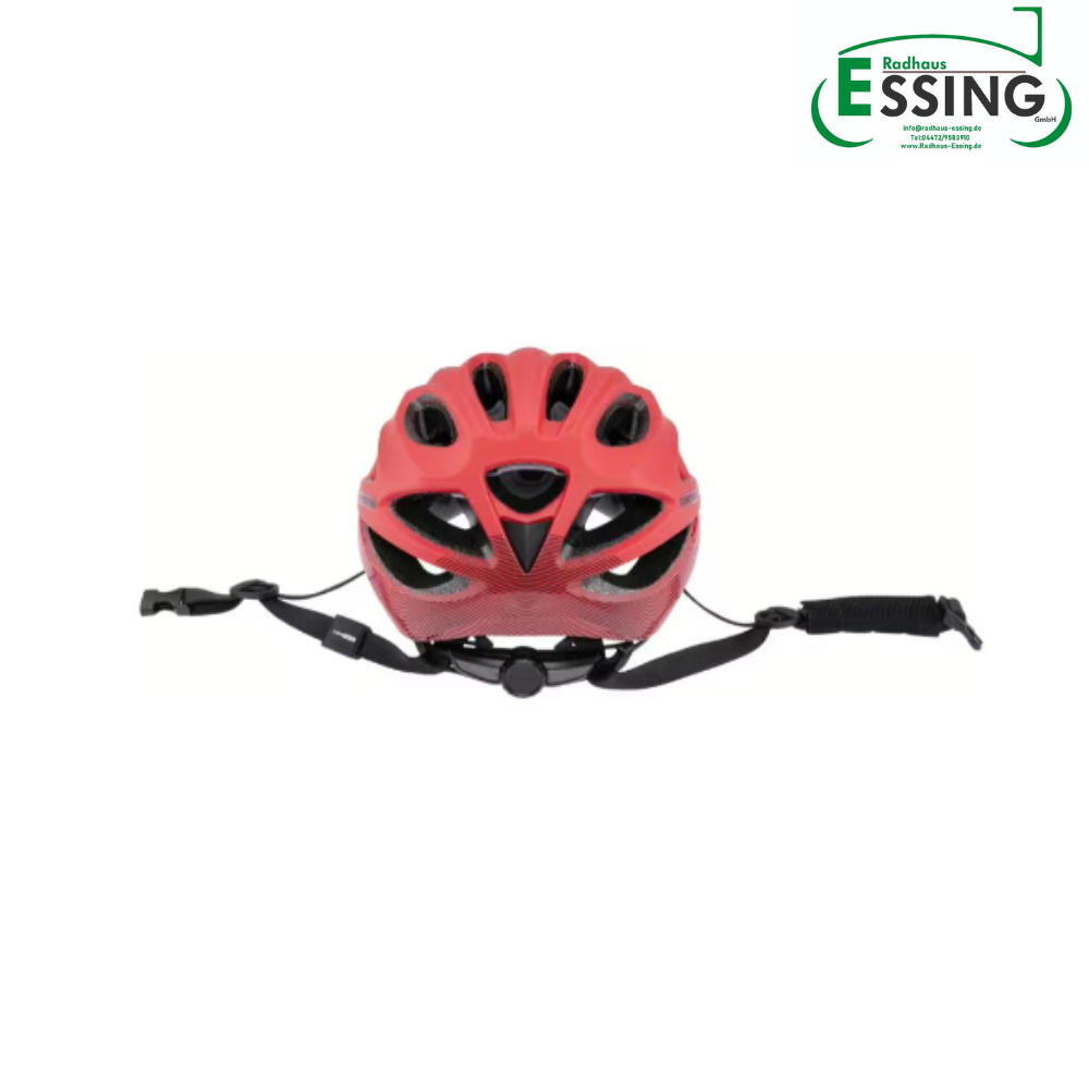 BLACK WEEK DEAL ! CONTEC Helm "Laska" - intense red / black velvet