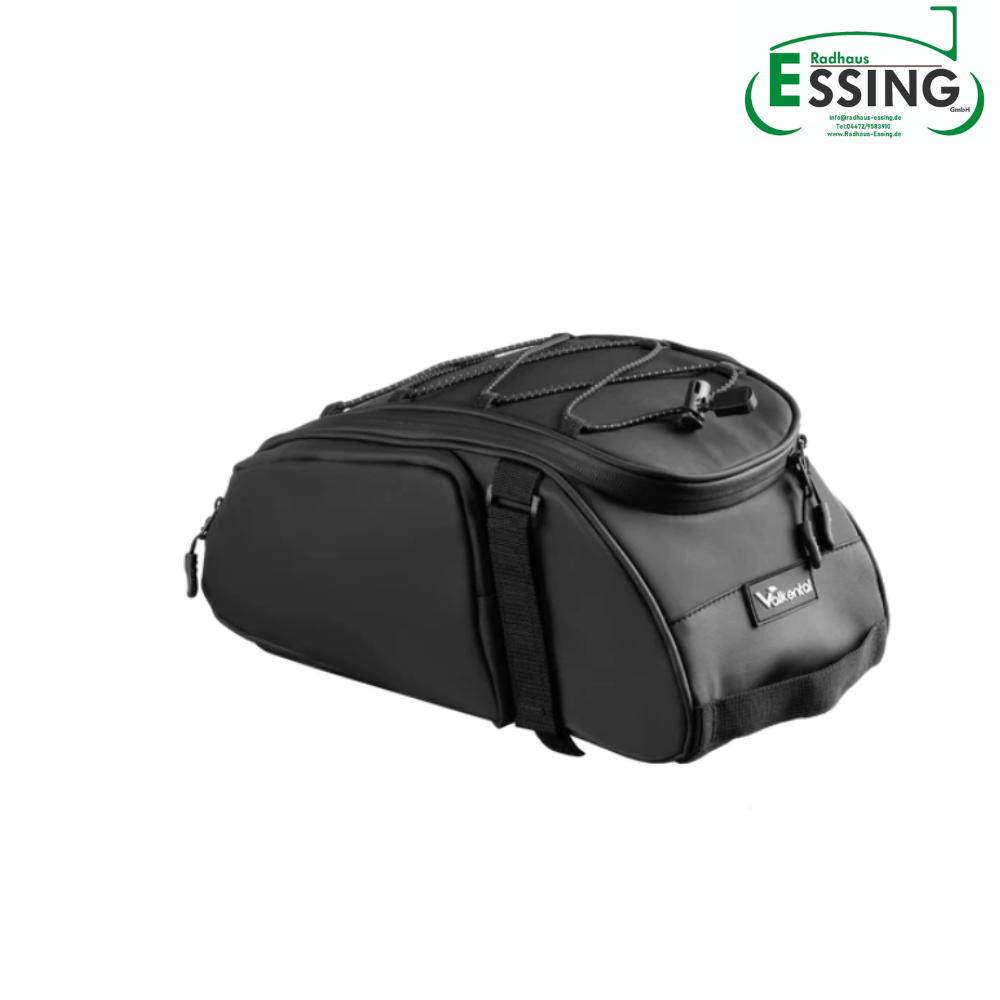Valkental Trunk Bag - Aufliegende Gepäckträgertasche mit Rucksackfunktion - vers. Farben